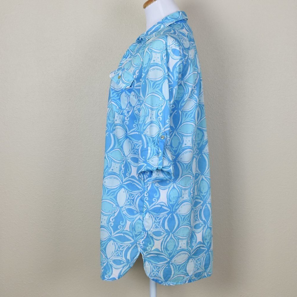 Lilly Pulitzer Women's Captiva Tunic Cover-up  Small - Picture 7 of 8